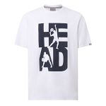 Head Vision T-Shirt White / Navy